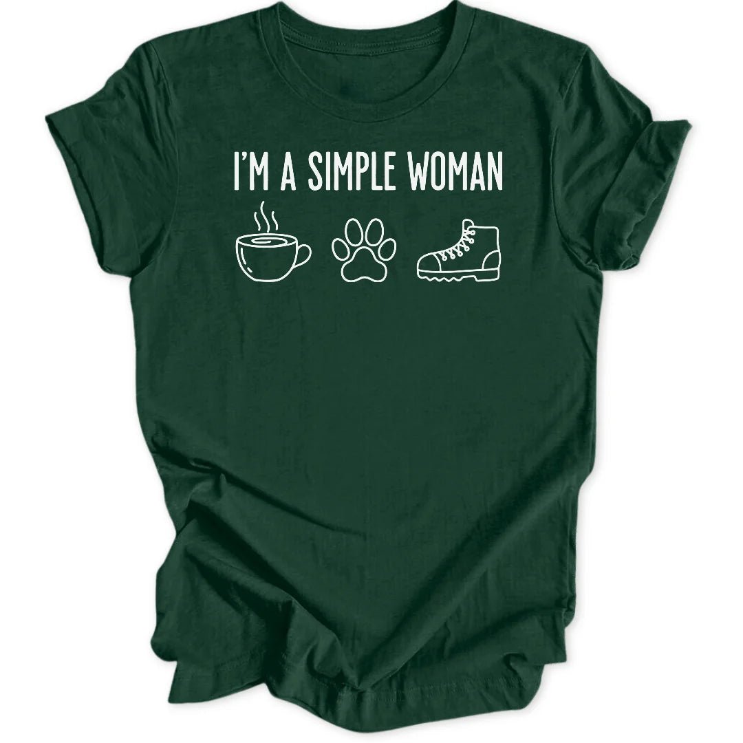 Simple Woman Icons Unisex T-Shirt - Wild Spirit