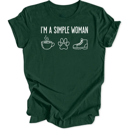 Simple Woman Icons Unisex T-Shirt - Wild Spirit