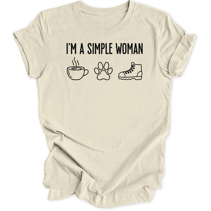 Simple Woman Icons Unisex T-Shirt - Wild Spirit