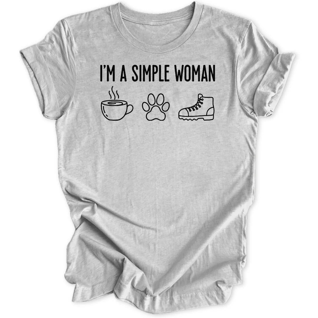 Simple Woman Icons Unisex T-Shirt - Wild Spirit