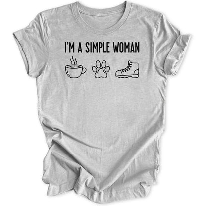 Simple Woman Icons Unisex T-Shirt - Wild Spirit