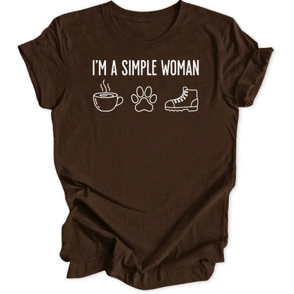 Simple Woman Icons Unisex T-Shirt - Wild Spirit