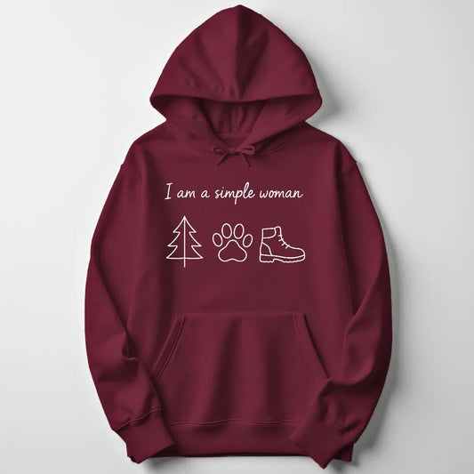 Simple Woman Unisex Hoodie - Wild Spirit