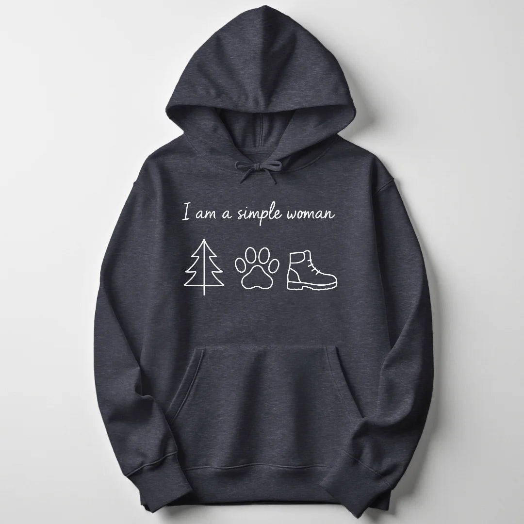 Simple Woman Unisex Hoodie - Wild Spirit