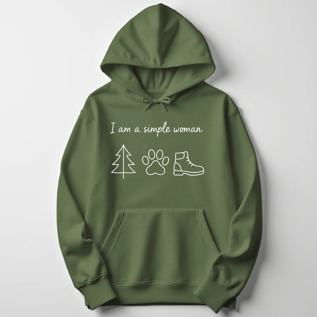 Simple Woman Unisex Hoodie - Wild Spirit