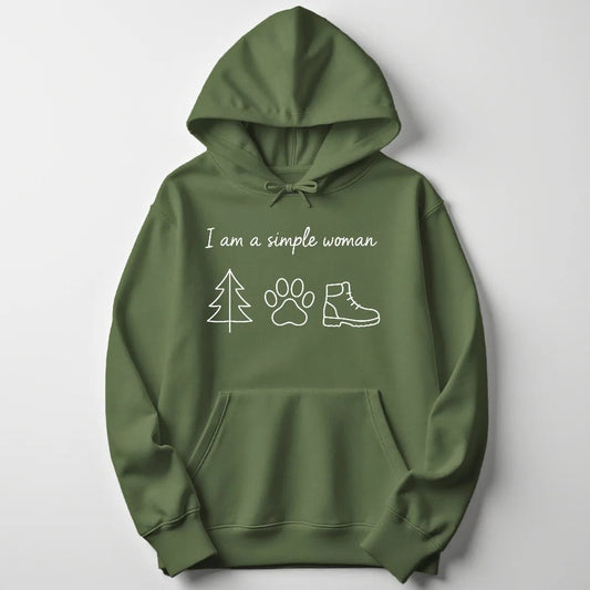 Simple Woman Unisex Hoodie - Wild Spirit