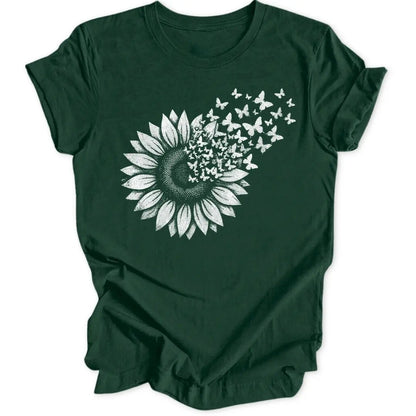 Sonnenblume Fliegt Unisex T-Shirt - Wild Spirit