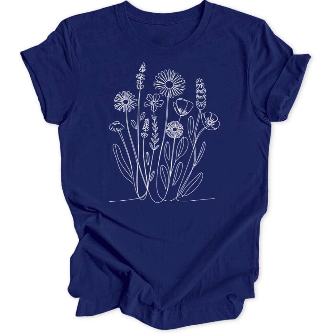 Sonniger Blumengruß Unisex T-Shirt - Wild Spirit