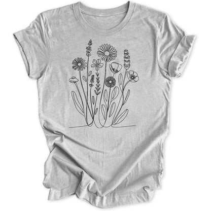 Sonniger Blumengruß Unisex T-Shirt - Wild Spirit