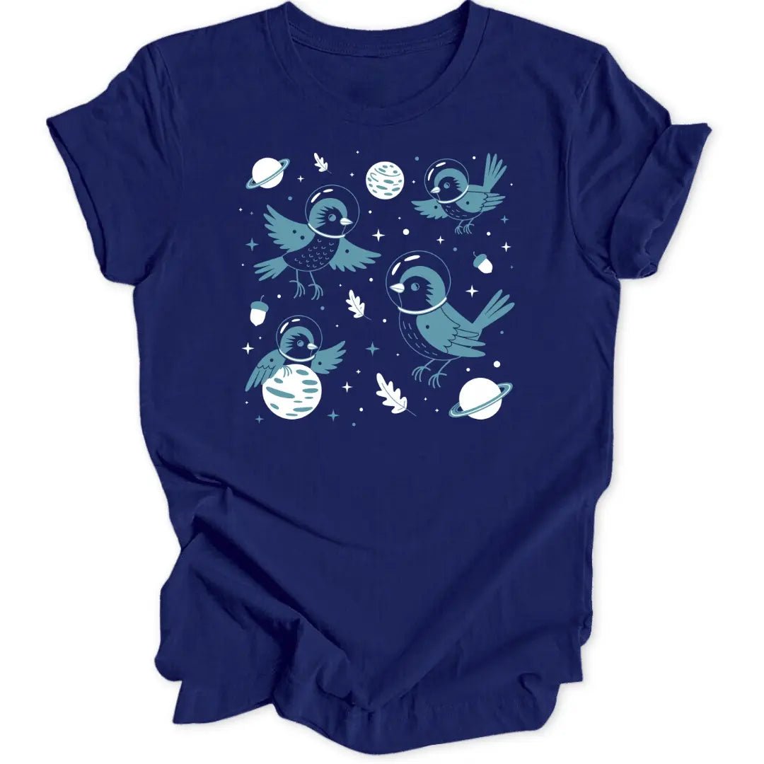 Space Birds Unisex T-Shirt - Wild Spirit
