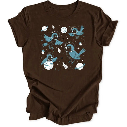 Space Birds Unisex T-Shirt - Wild Spirit