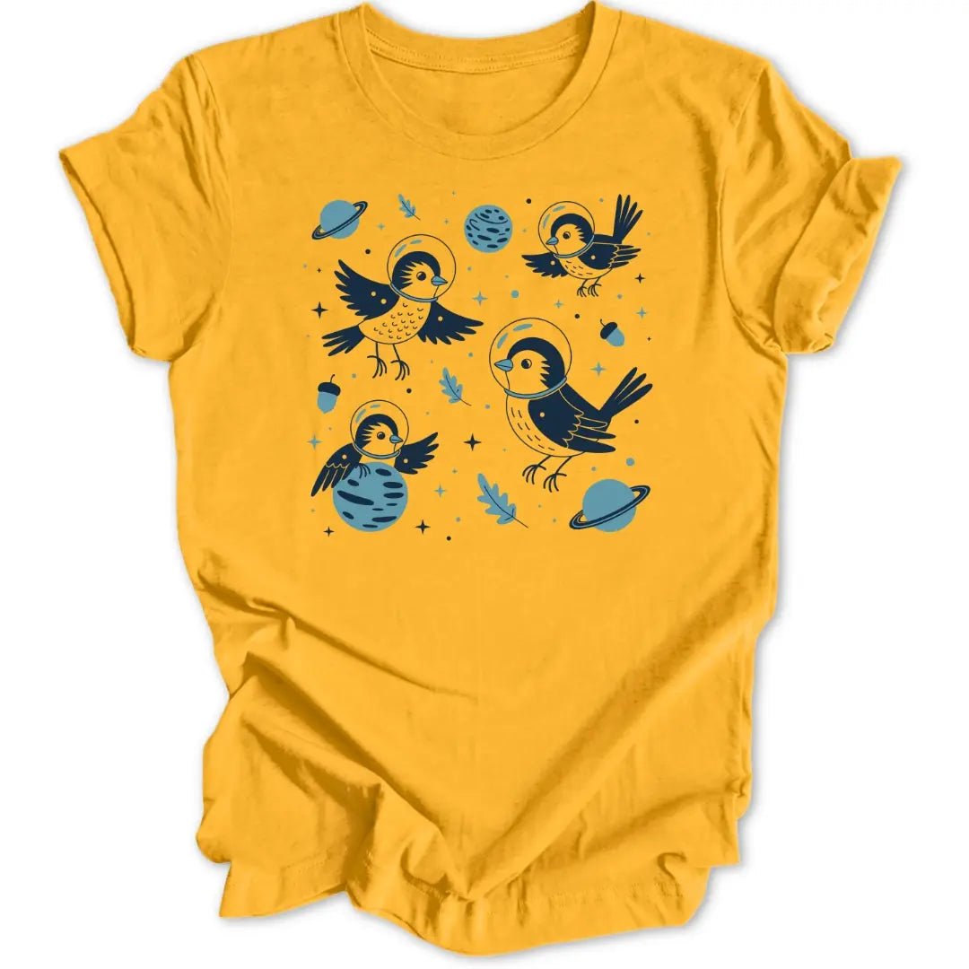 Space Birds Unisex T-Shirt - Wild Spirit