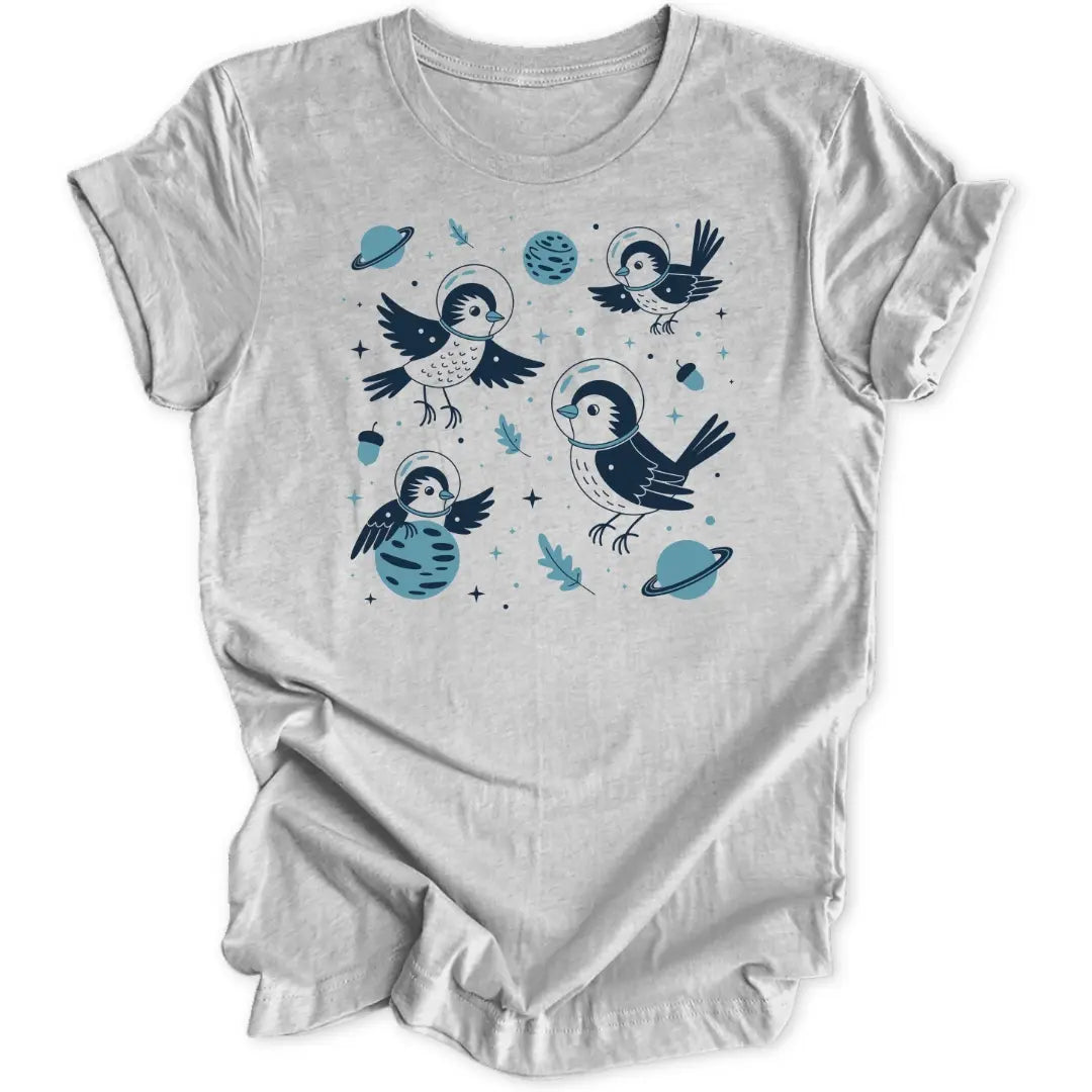 Space Birds Unisex T-Shirt - Wild Spirit