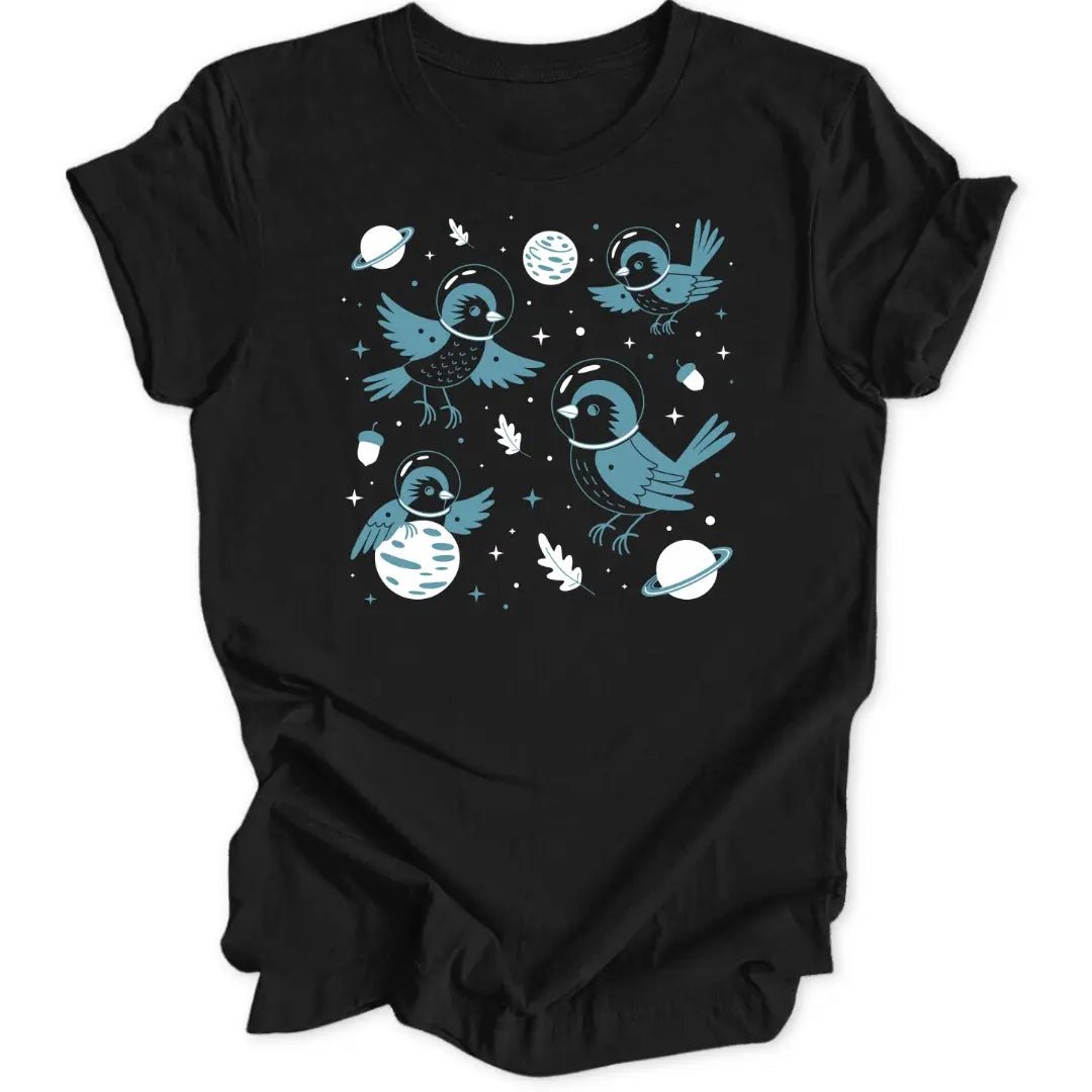 Space Birds Unisex T-Shirt - Wild Spirit