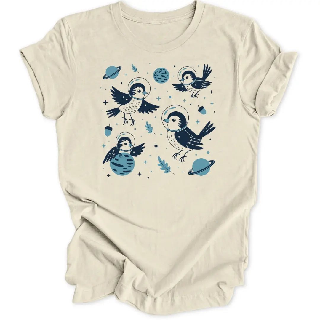 Space Birds Unisex T-Shirt - Wild Spirit