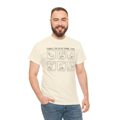Spare Time Birds Unisex T-Shirt - Wild Spirit