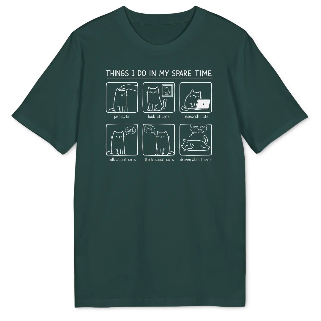 Spare time cats Bio T-Shirt - Wild Spirit