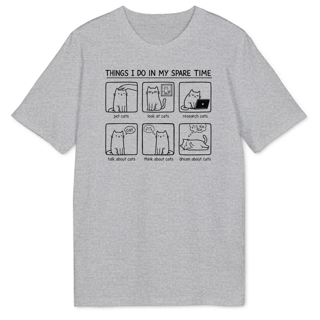 Spare time cats Bio T-Shirt - Wild Spirit