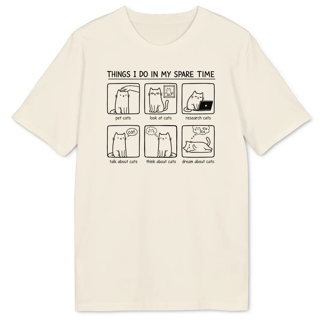 Spare time cats Bio T-Shirt - Wild Spirit