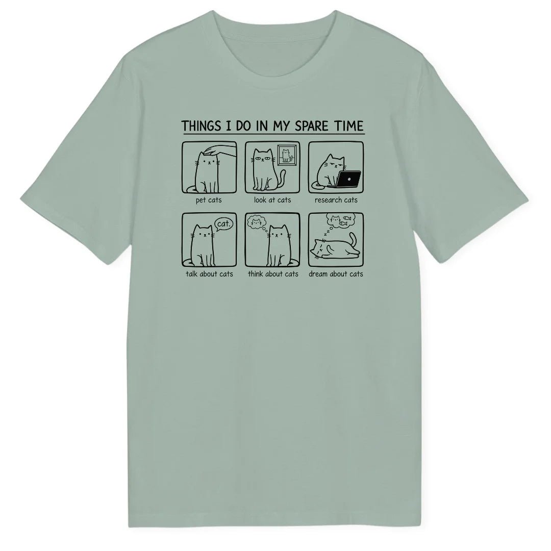Spare time cats Bio T-Shirt - Wild Spirit