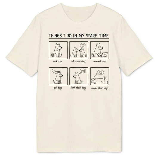 Spare Time Dogs Bio T-Shirt - Wild Spirit