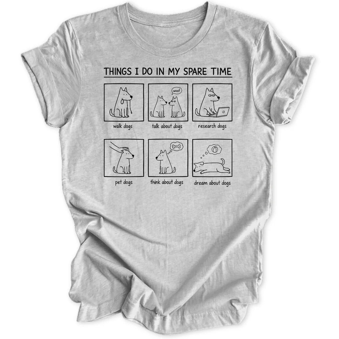 Spare Time Dogs Unisex T-Shirt - Wild Spirit