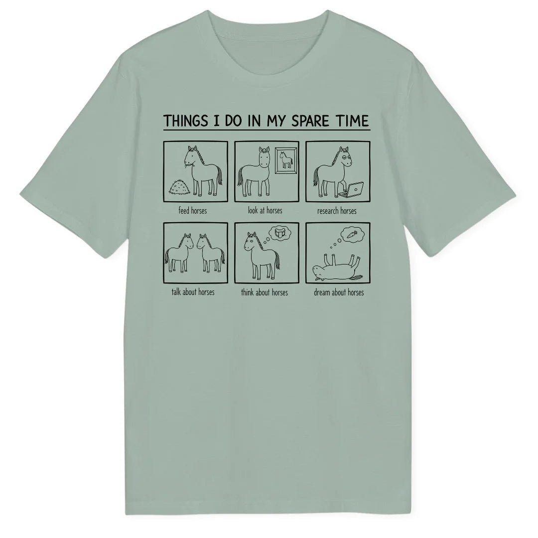 Spare Time Horses Bio T-Shirt - Wild Spirit