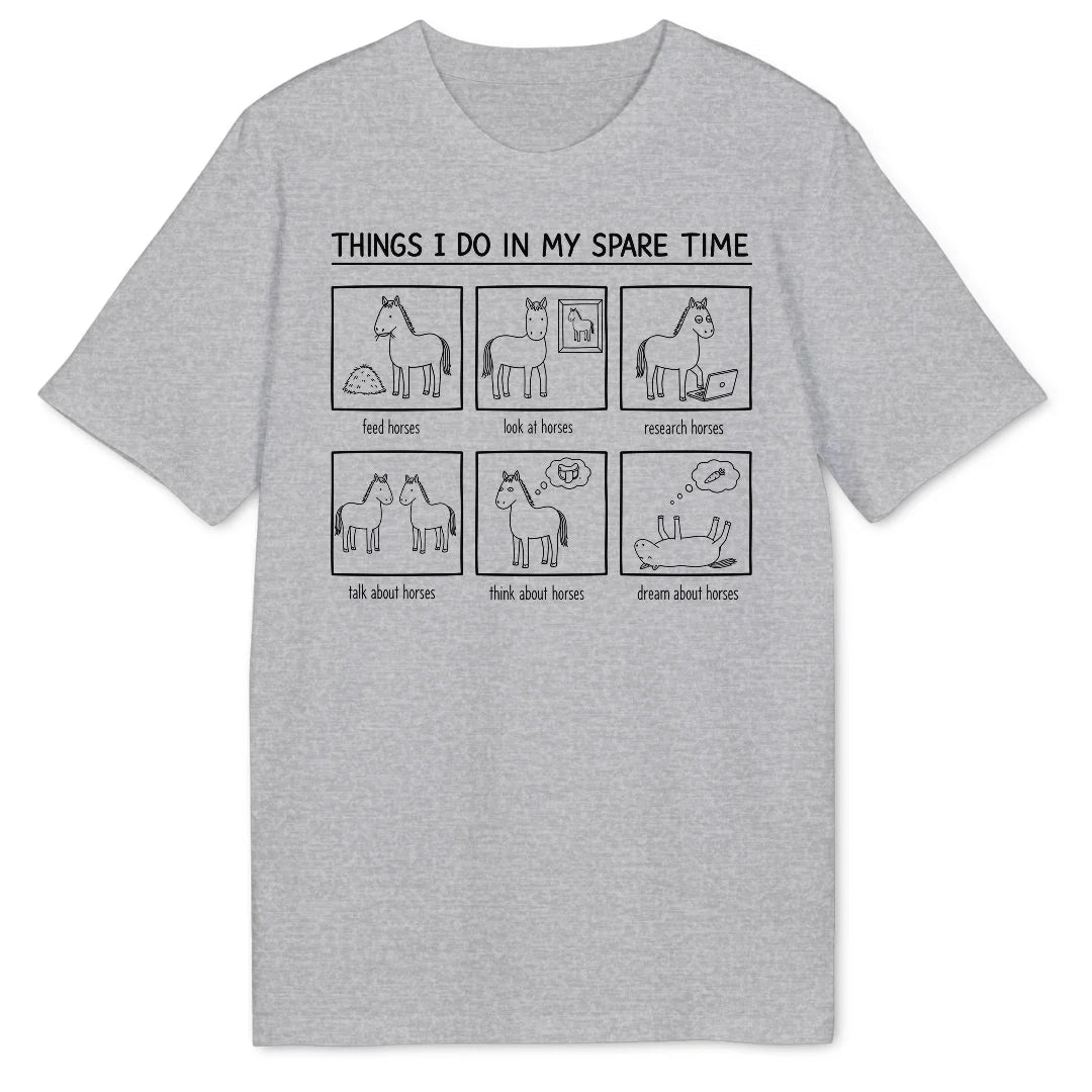 Spare Time Horses Bio T-Shirt - Wild Spirit