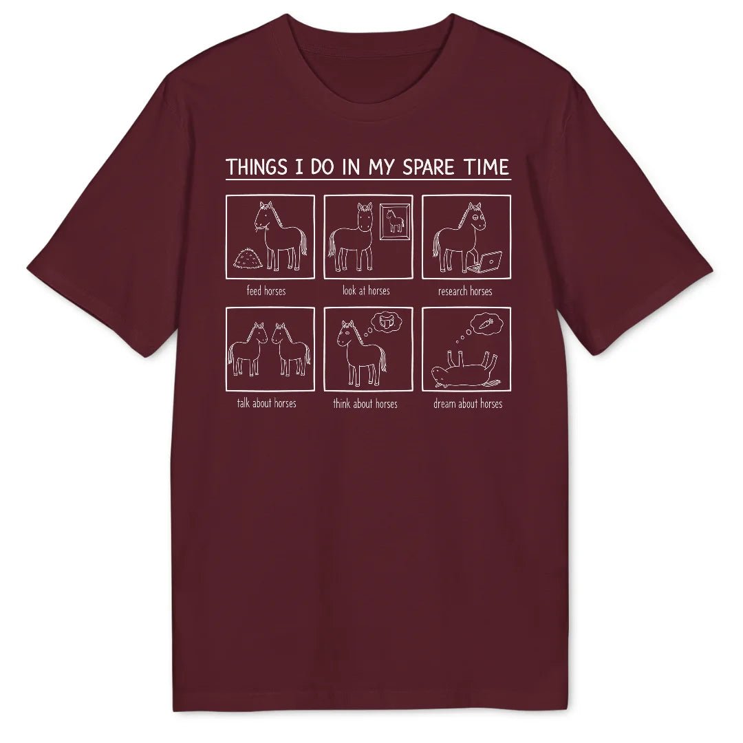 Spare Time Horses Bio T-Shirt - Wild Spirit