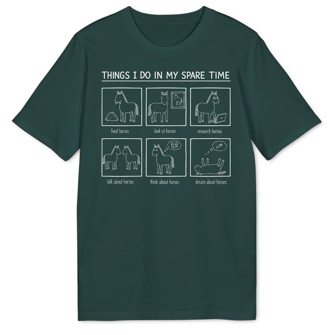 Spare Time Horses Bio T-Shirt - Wild Spirit