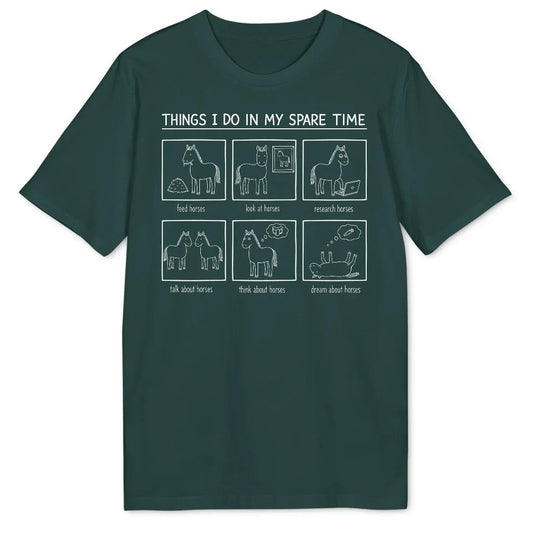 Spare Time Horses Bio T-Shirt - Wild Spirit