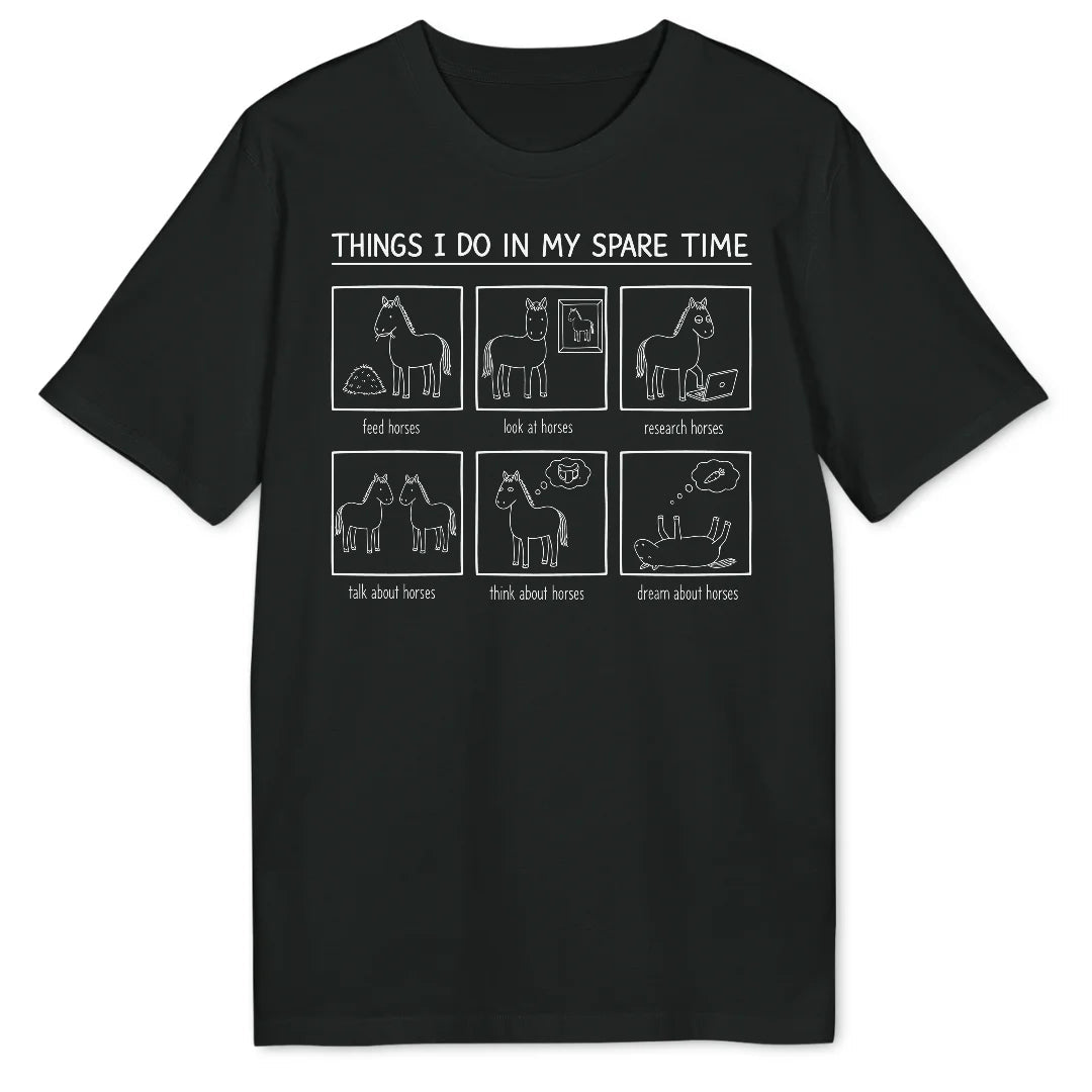 Spare Time Horses Bio T-Shirt - Wild Spirit