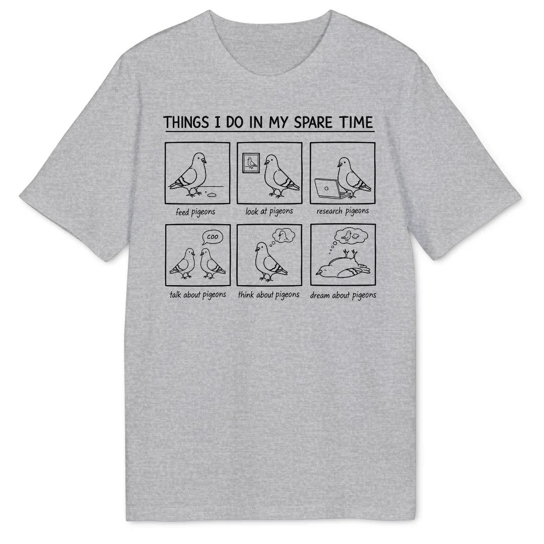 Spare Time Pigeons Bio T-Shirt - Wild Spirit