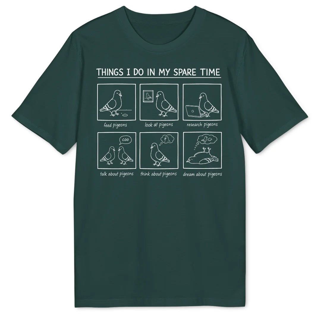 Spare Time Pigeons Bio T-Shirt - Wild Spirit