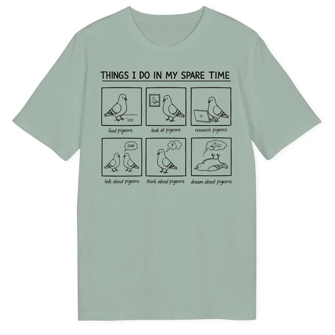 Spare Time Pigeons Bio T-Shirt - Wild Spirit