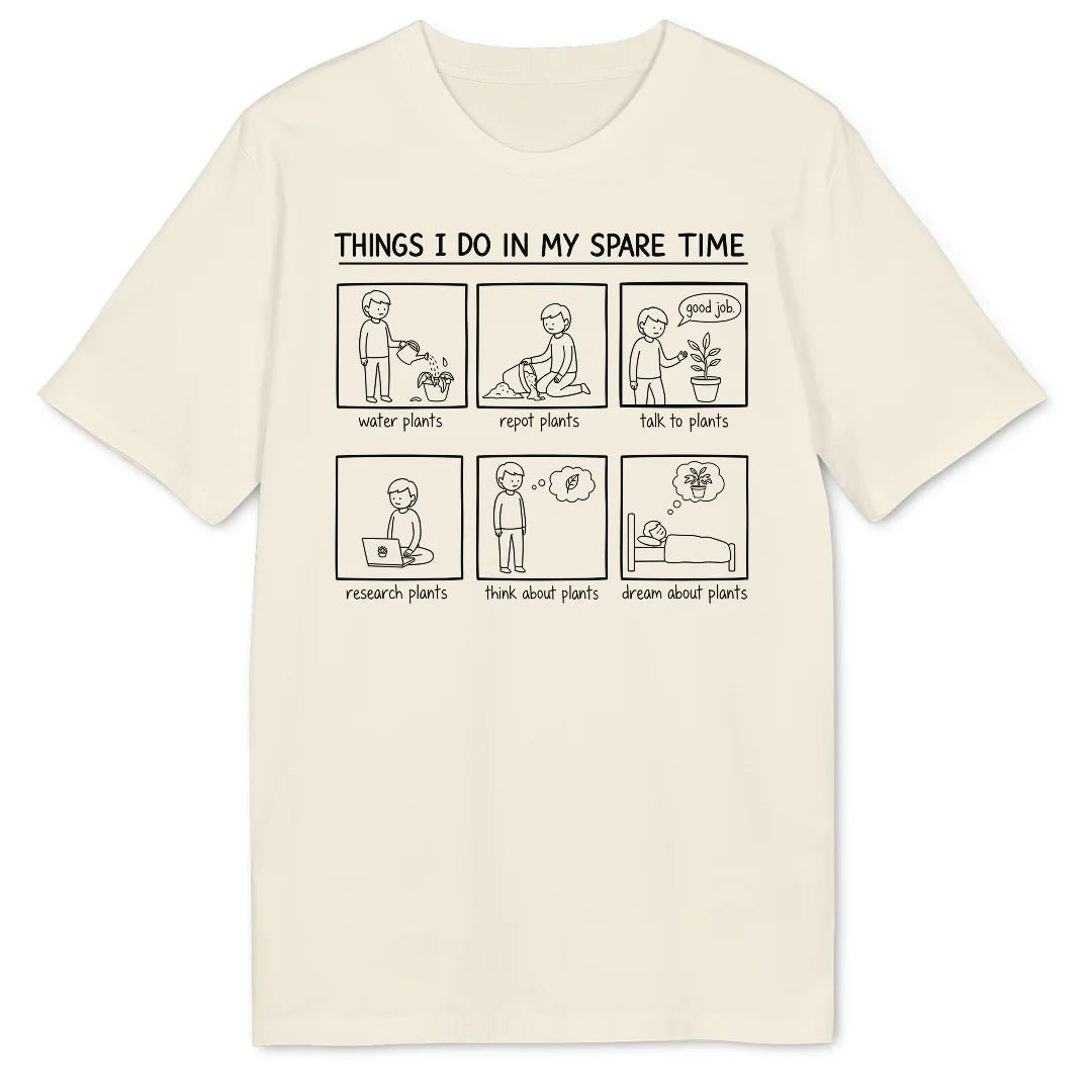 Spare Time Plants Bio T-Shirt - Wild Spirit