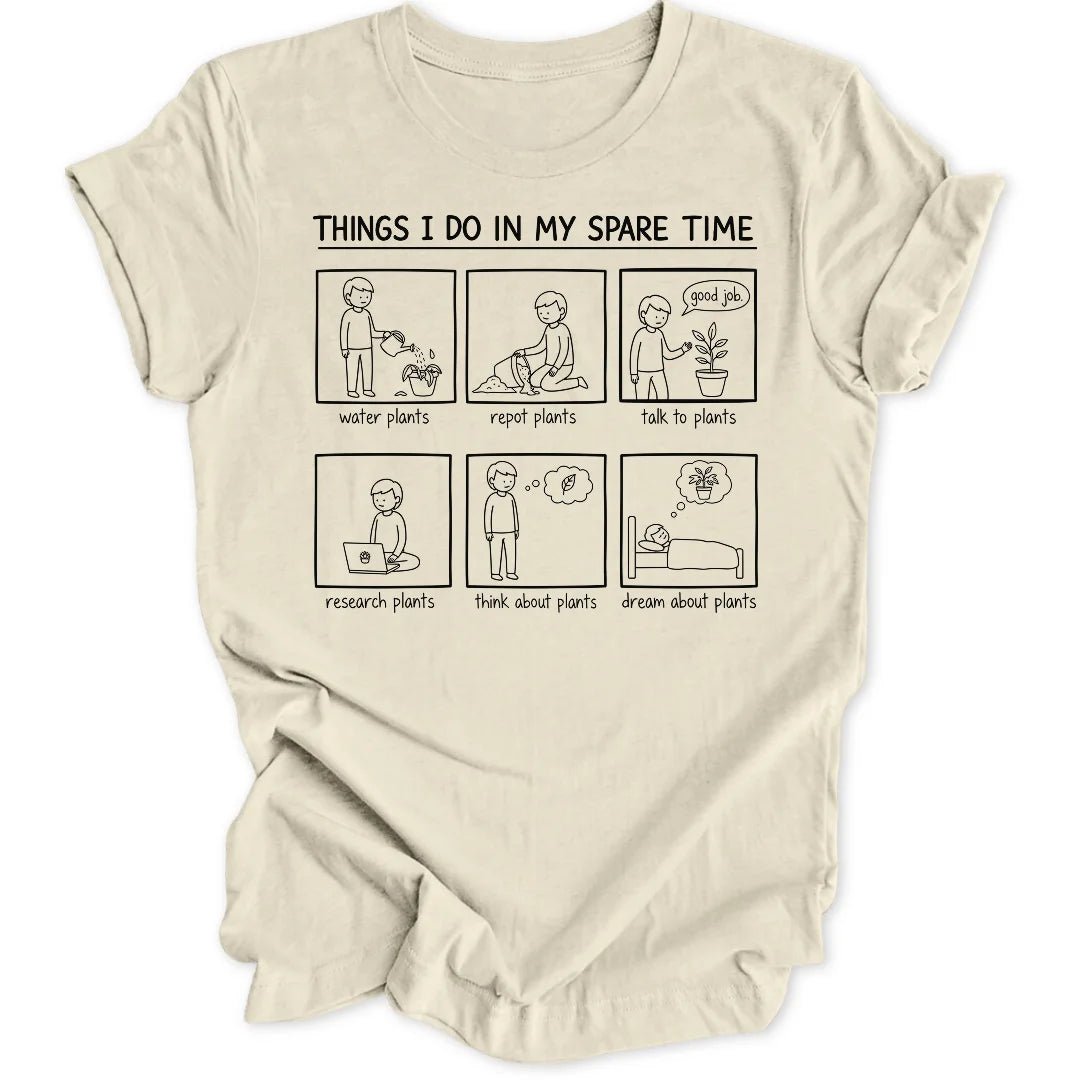 Spare Time Plants Unisex T-Shirt - Wild Spirit
