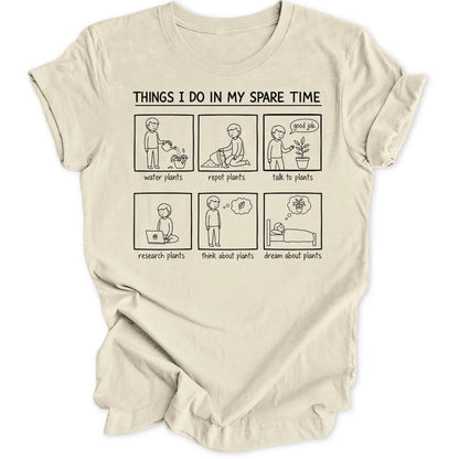 Spare Time Plants Unisex T-Shirt - Wild Spirit