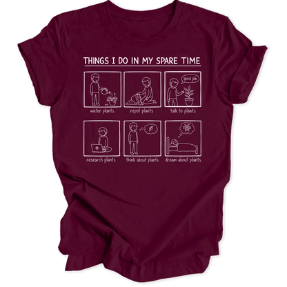 Spare Time Plants Unisex T-Shirt - Wild Spirit