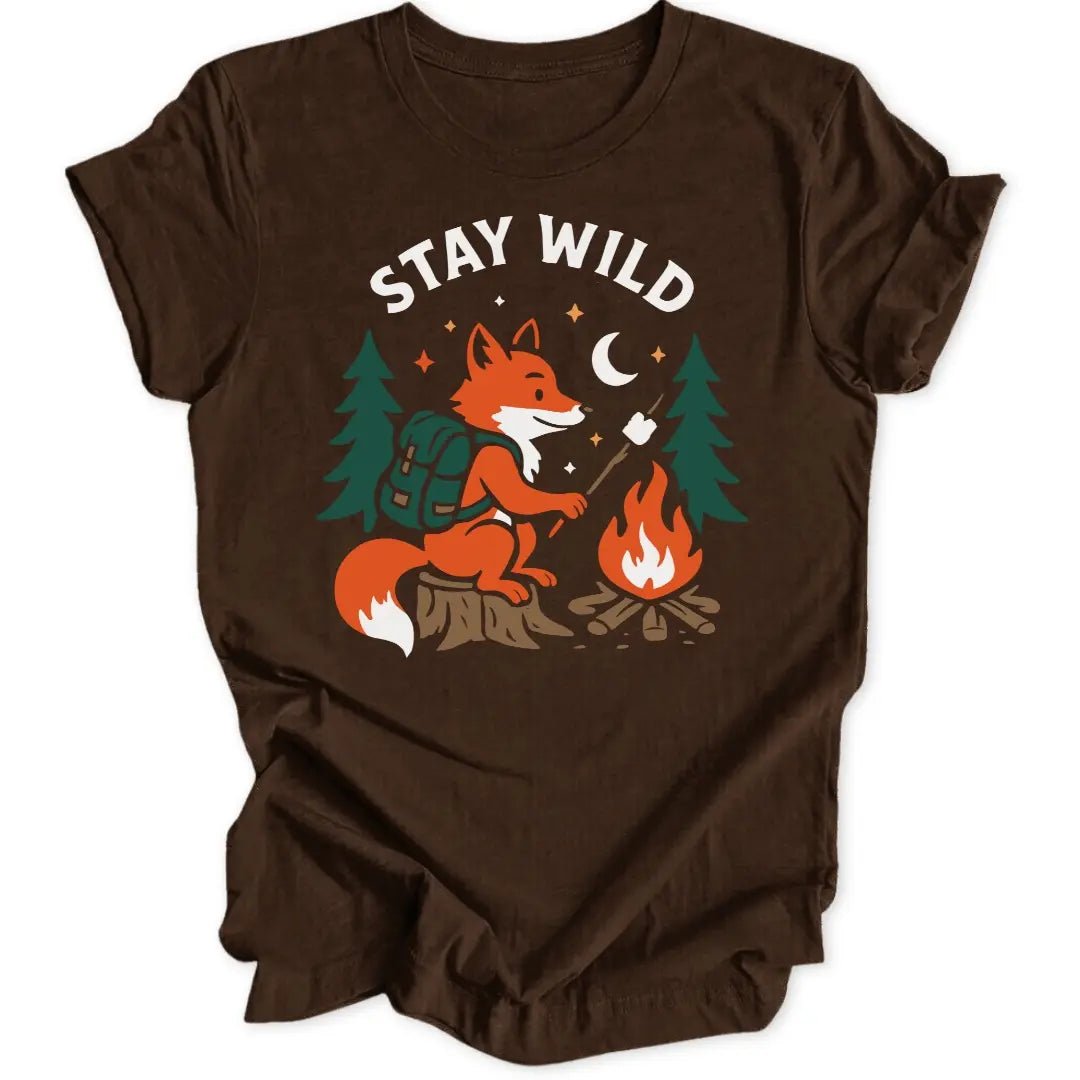 Stay Wild Fuchs Unisex T-Shirt - Wild Spirit