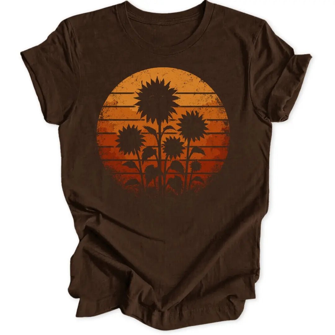 Sunflower Sunset Unisex T-Shirt - Wild Spirit