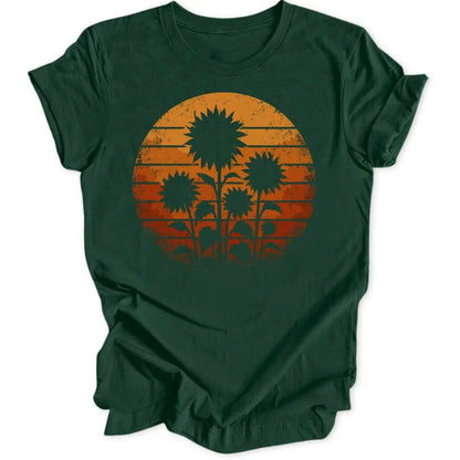Sunflower Sunset Unisex T-Shirt - Wild Spirit