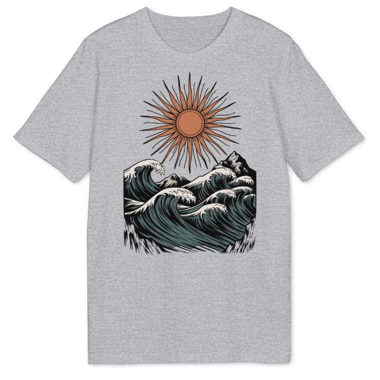 Sunny Waves Bio T-Shirt - Wild Spirit