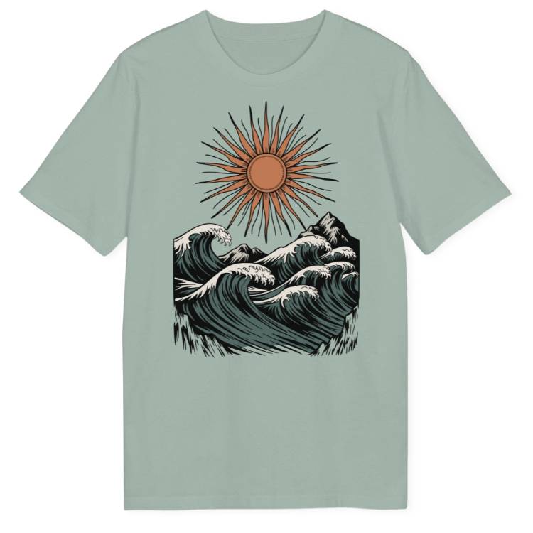 Sunny Waves Bio T-Shirt - Wild Spirit