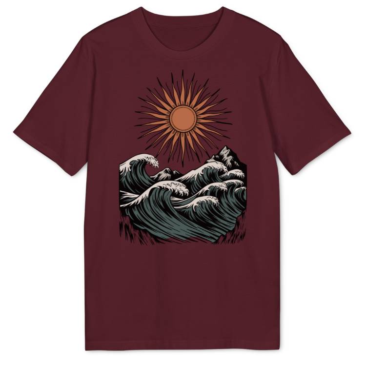 Sunny Waves Bio T-Shirt - Wild Spirit