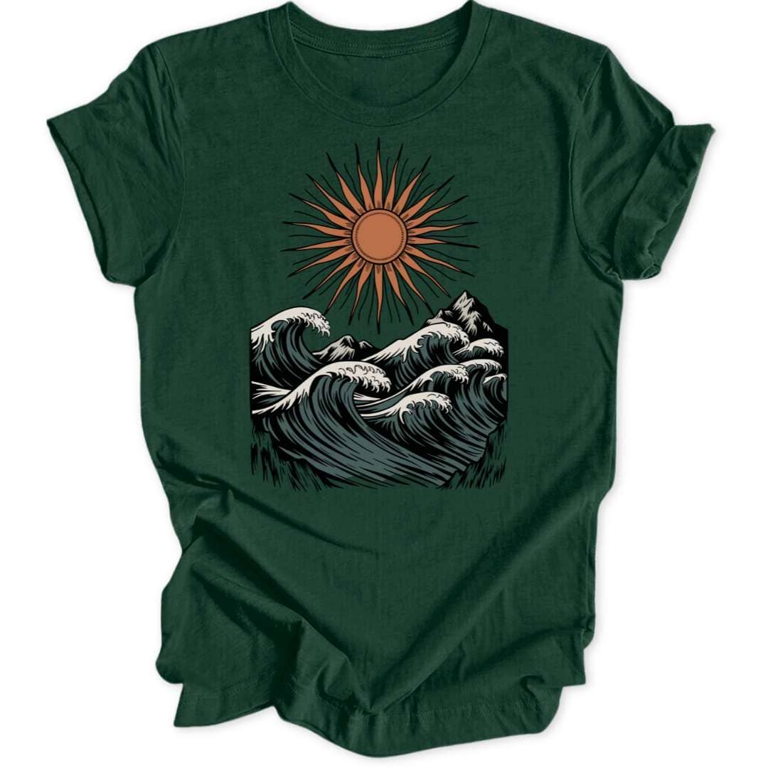 Sunny Waves Unisex T-Shirt - Wild Spirit