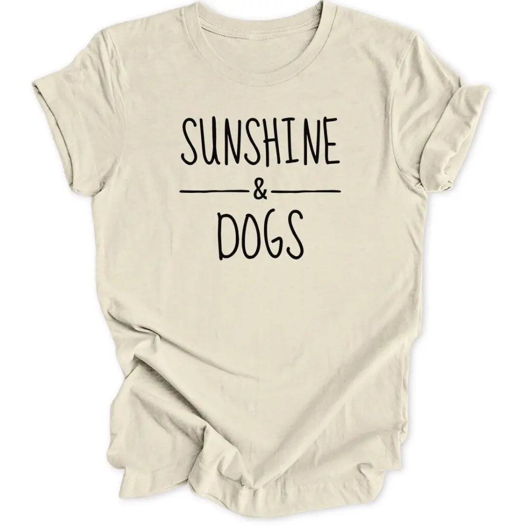 Sunshine and Dogs Unisex T-Shirt - Wild Spirit