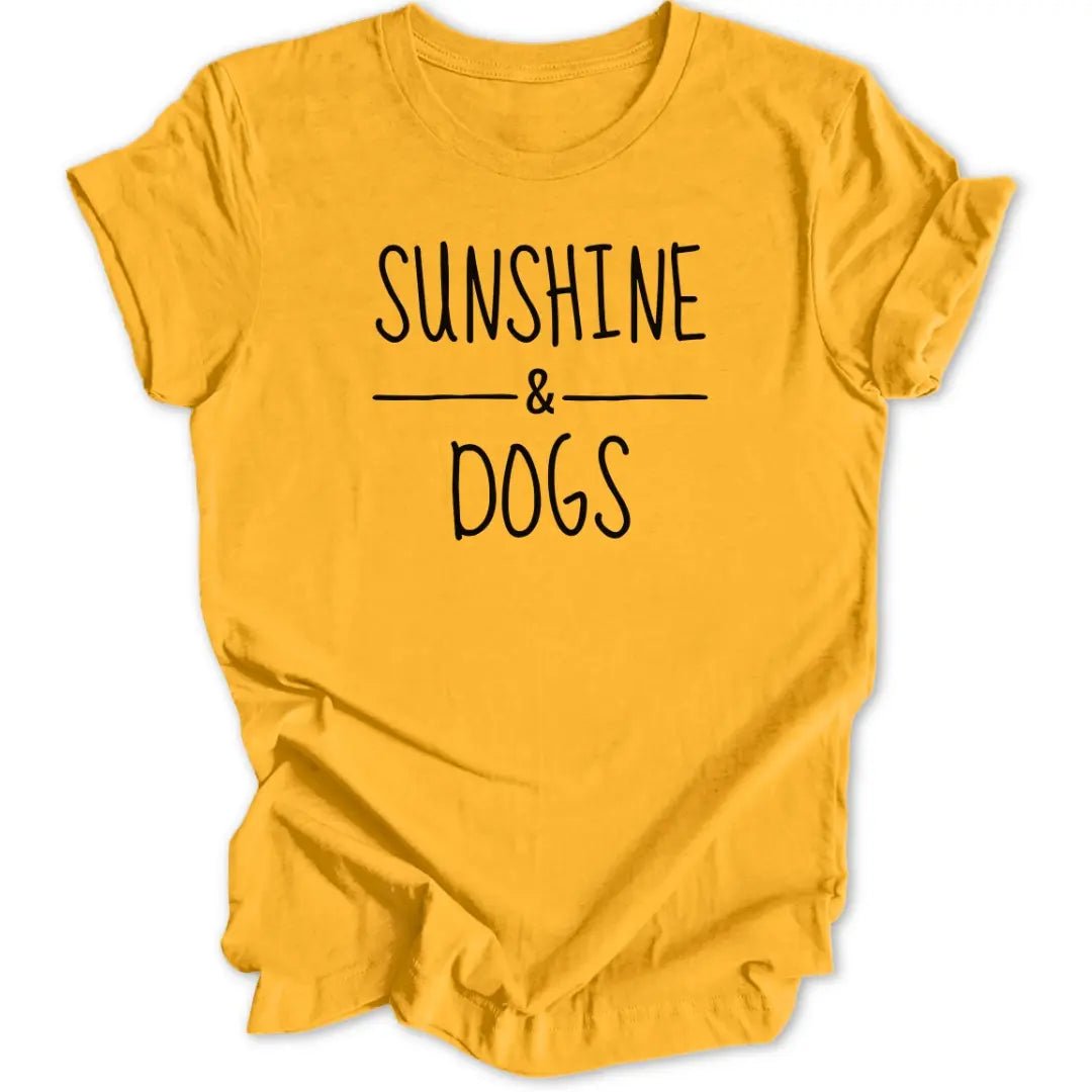 Sunshine and Dogs Unisex T-Shirt - Wild Spirit