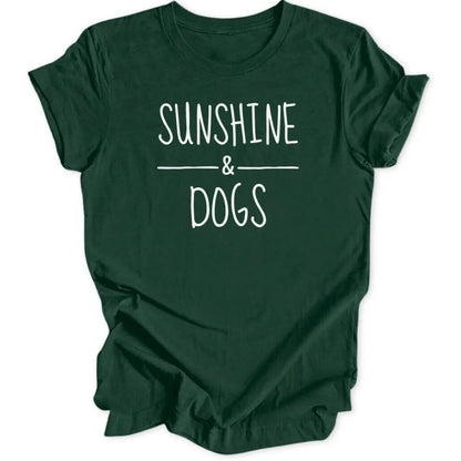Sunshine and Dogs Unisex T-Shirt - Wild Spirit