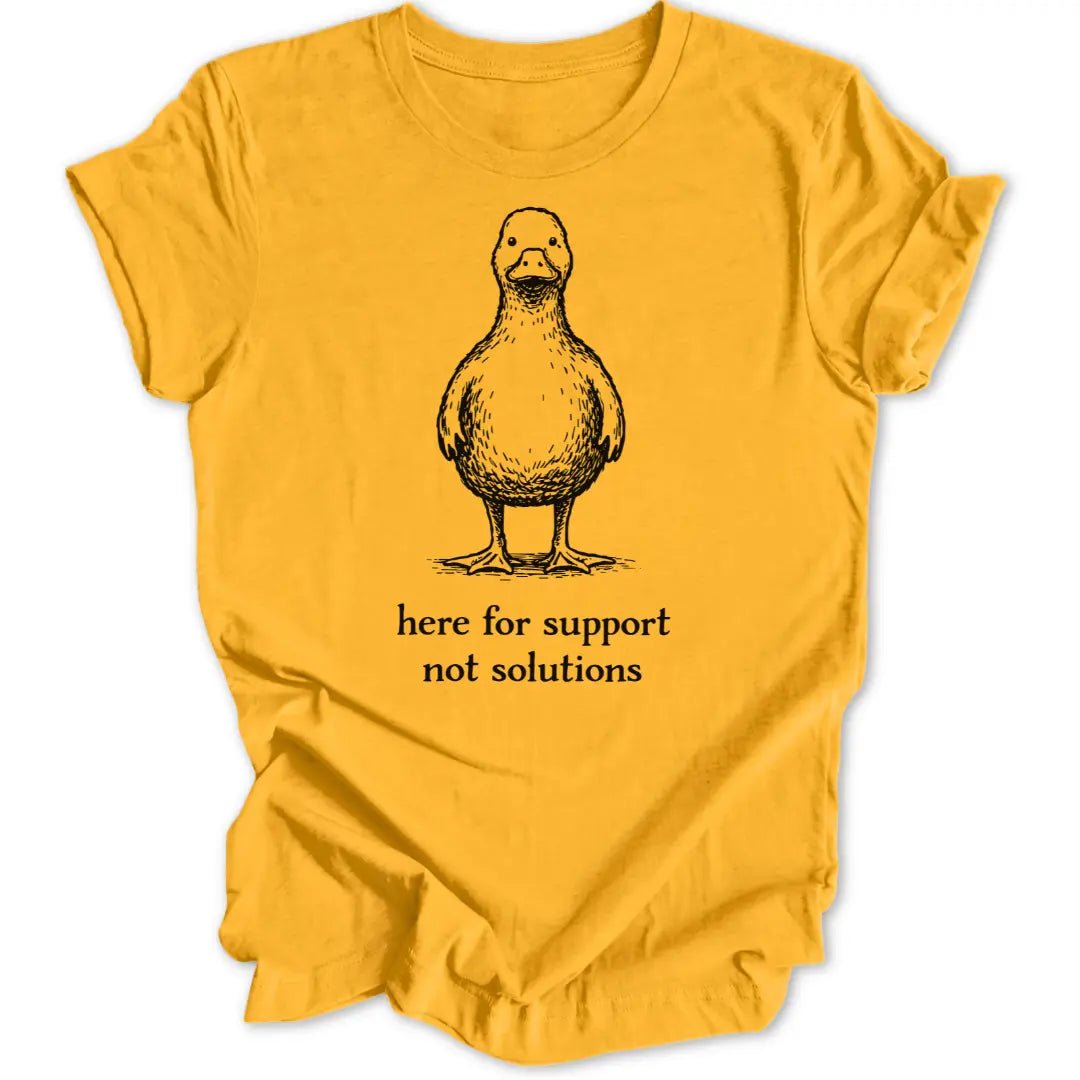 Support Duck Unisex T-Shirt - Wild Spirit